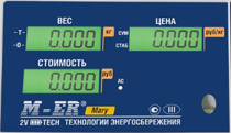 Пленочная панель передняя 223 АС LCD в Белгороде