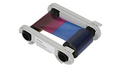Полноцветная лента  (YMCKOK) для двусторонней печати на 200 оттисков с чистящим роликом в Белгороде